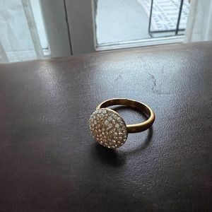 Subtle touch of sparkle ring